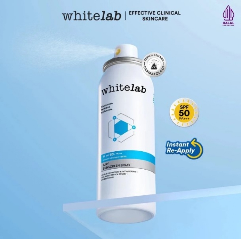 Whitelab Airy Sunscreen Spray SPF 50+ PA+++