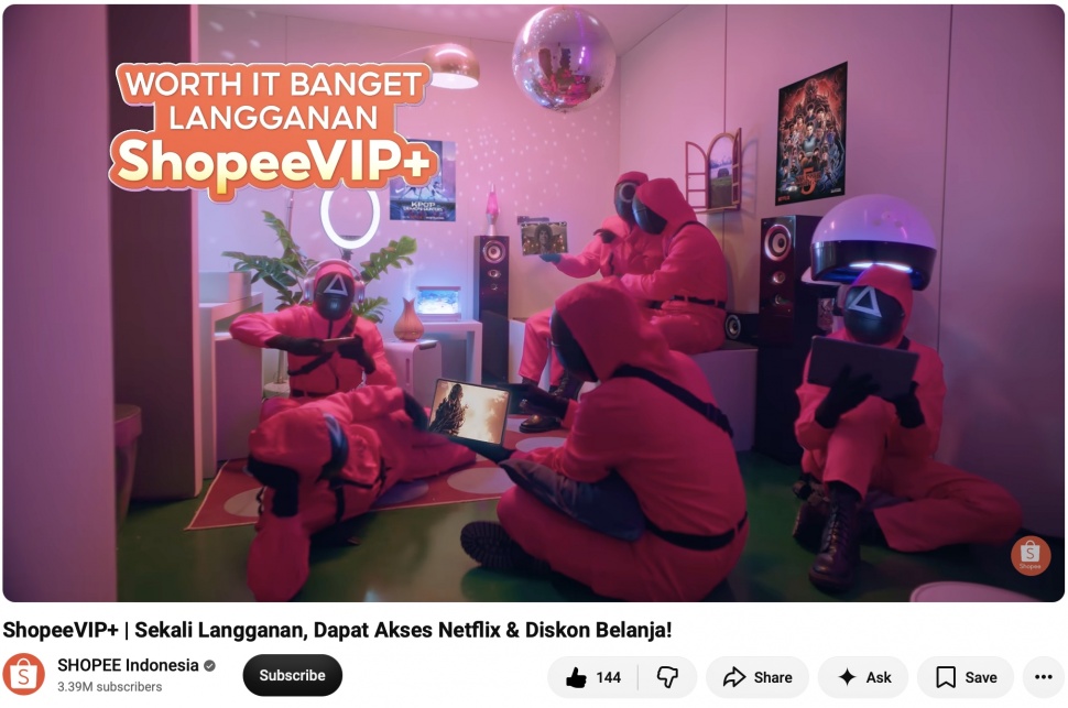 Sekali Langganan, Dapat Semua dengan ShopeeVIP+. (Dok: Shopee)