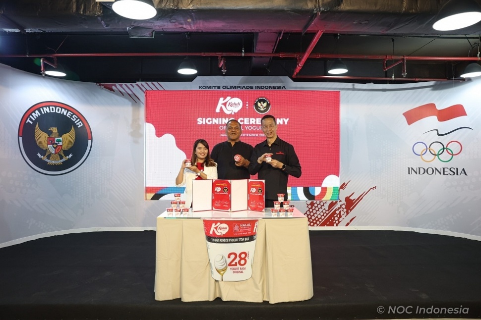 Kaluli Yogurt resmi hadir menjadi Yogurt Resmi Tim Indonesia (dok. ist)