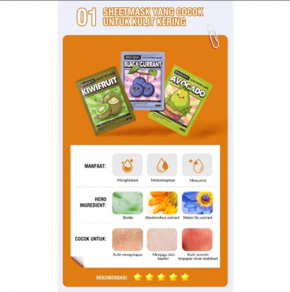 Sheet mask BioAqua