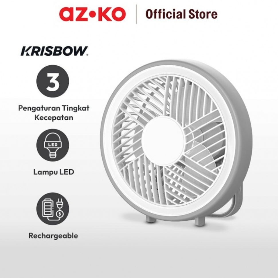 Krisbow 6 Inci dengan Lampu Darurat