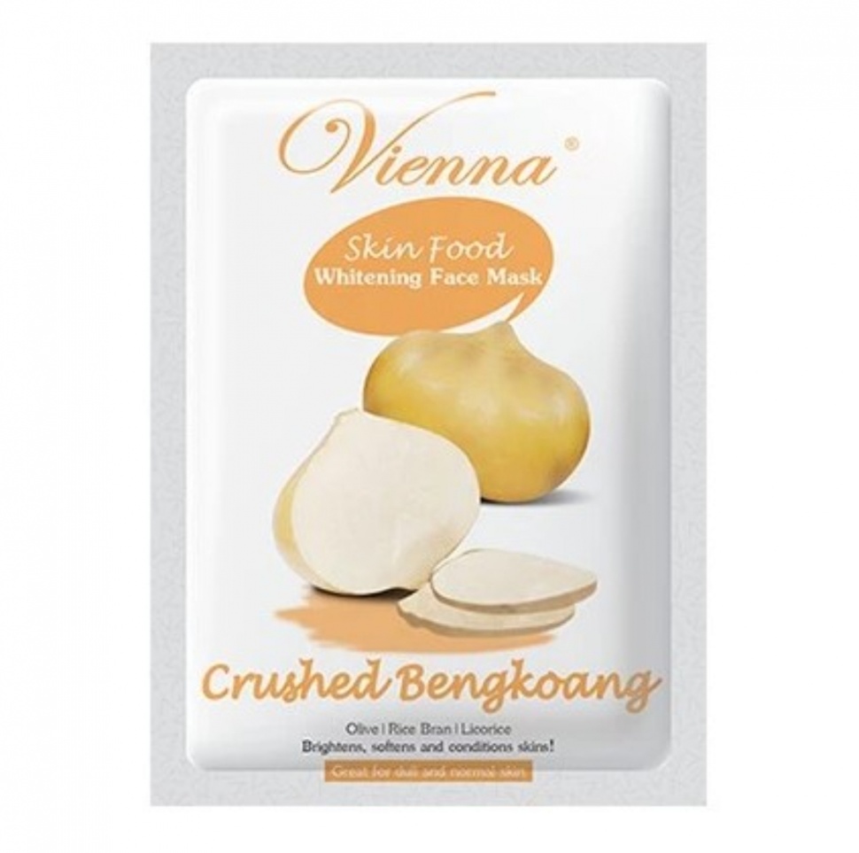 Vienna Skin Food Whitening Face Mask Crushed Bengkoang