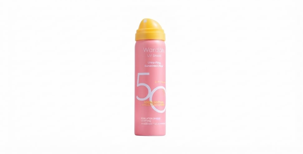 Wardah UV Shield Sunscreen Spray Serum Ultra-Fine Mist SPF 50+ PA++++