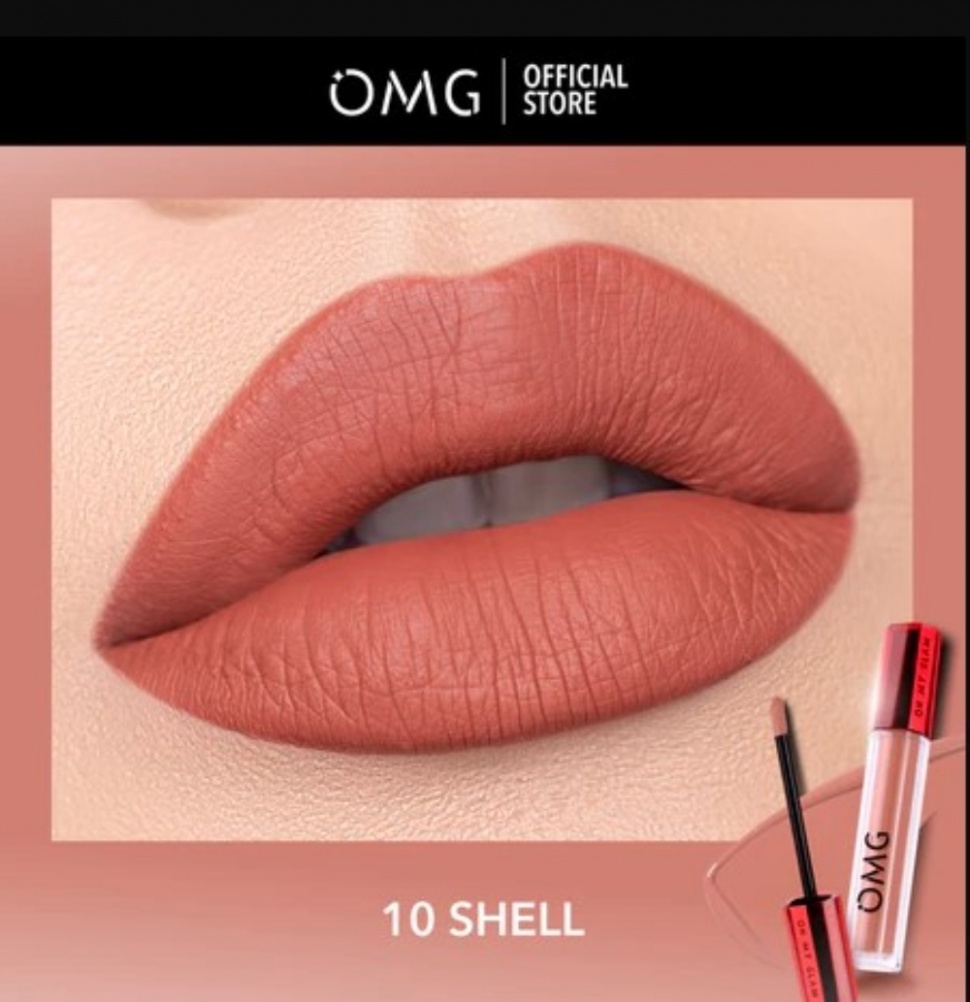 Oh My Glam Mattelast Lip Cream 10 Shell