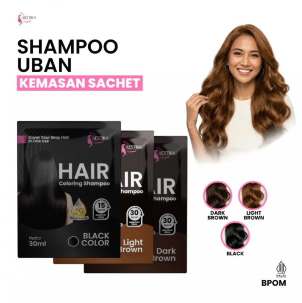 Aestika Hair Coloring Shampoo