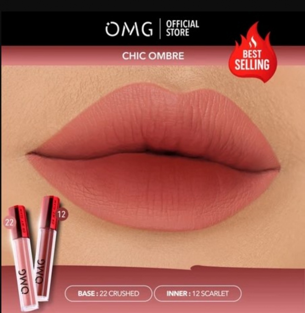 Lipstik OMG ombre