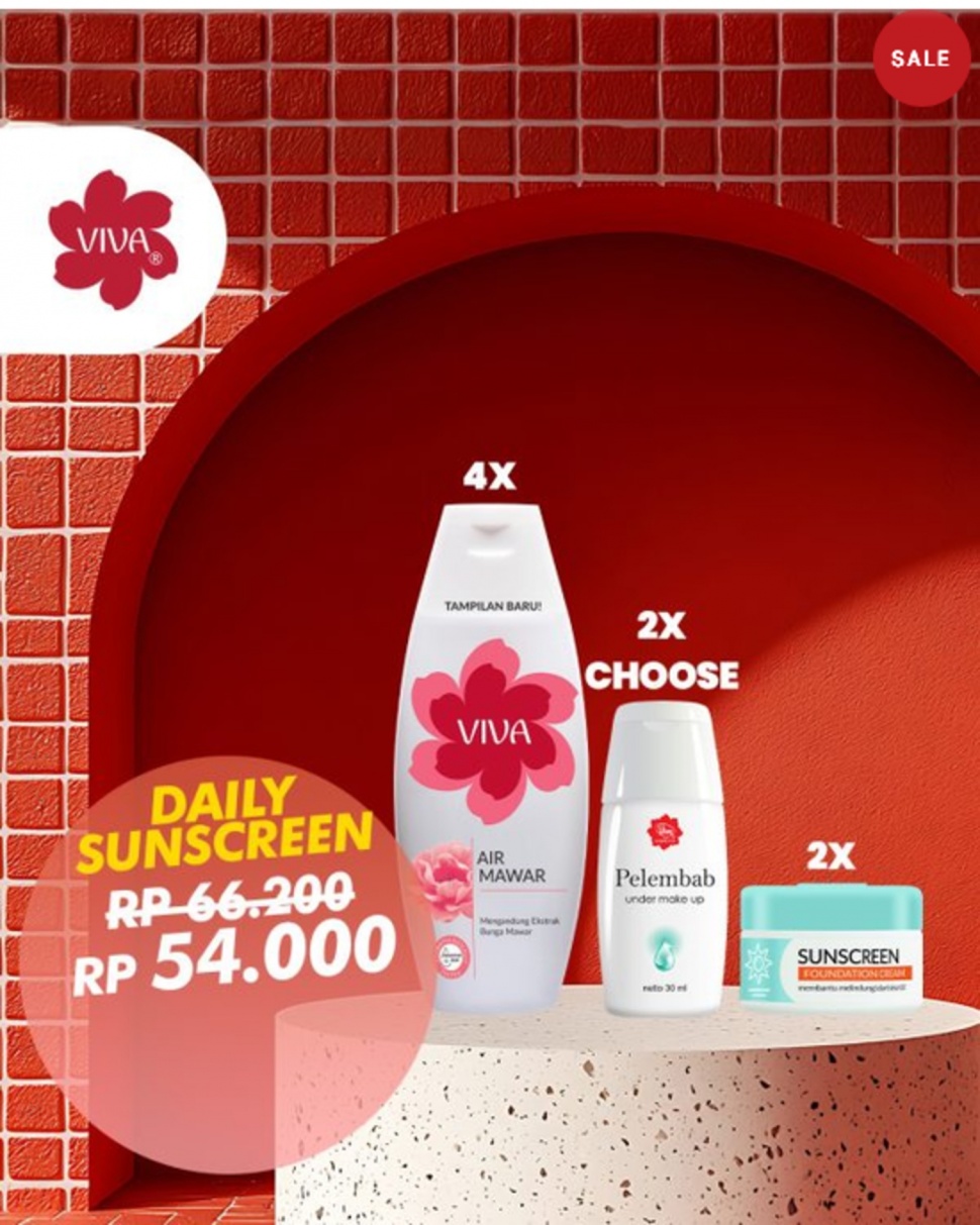 Promo Viva Cosmetics (Website/beliviva)