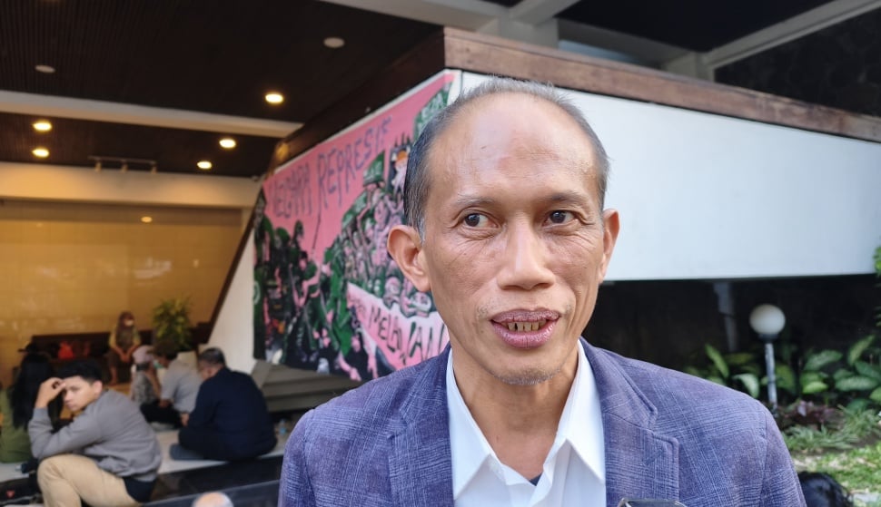 Inisiator Forum Cik Ditiro yang juga Guru Besar Universitas Islam Indonesia (UII), Masduki. (Suara.com/Hiskia)