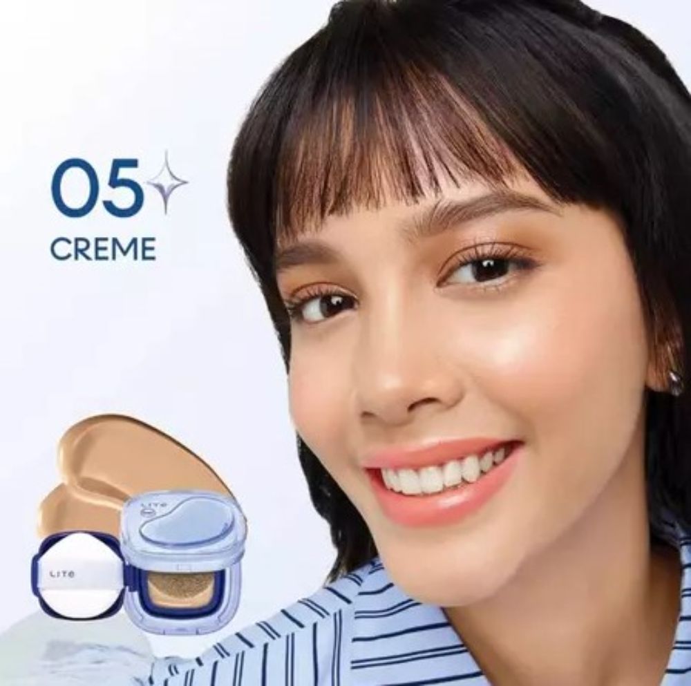 Wardah Lite Skin Filter Cushion Shade 05 Creme