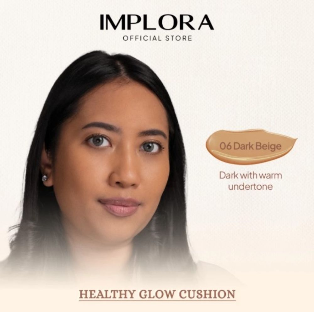 Implora Healthy Glow Cushion Shade 06 Dark Beige