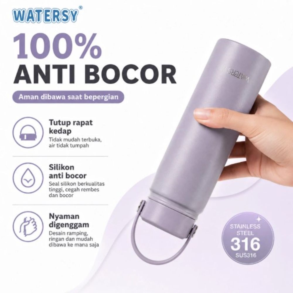 WATERSY Tumbler Stainless Steel SUS 316 500 ml