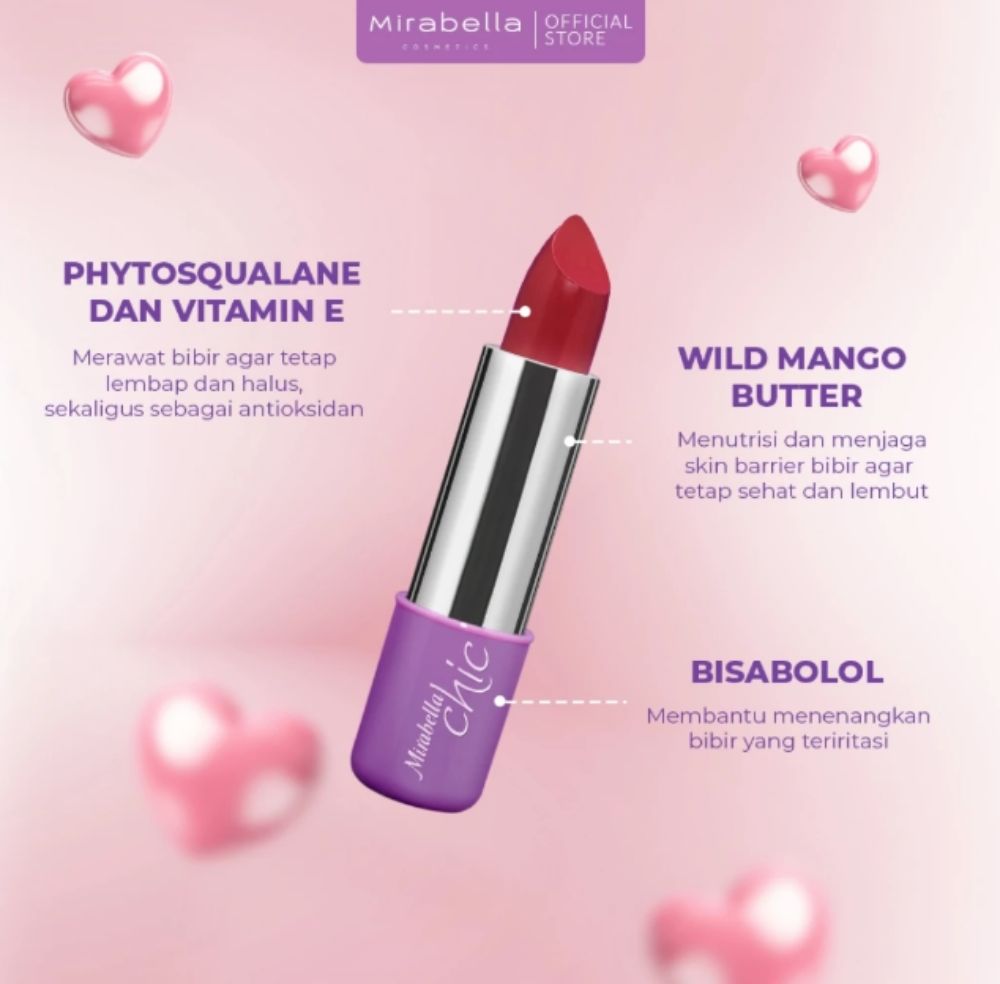 Mirabella Chic Colormoist Lipstick