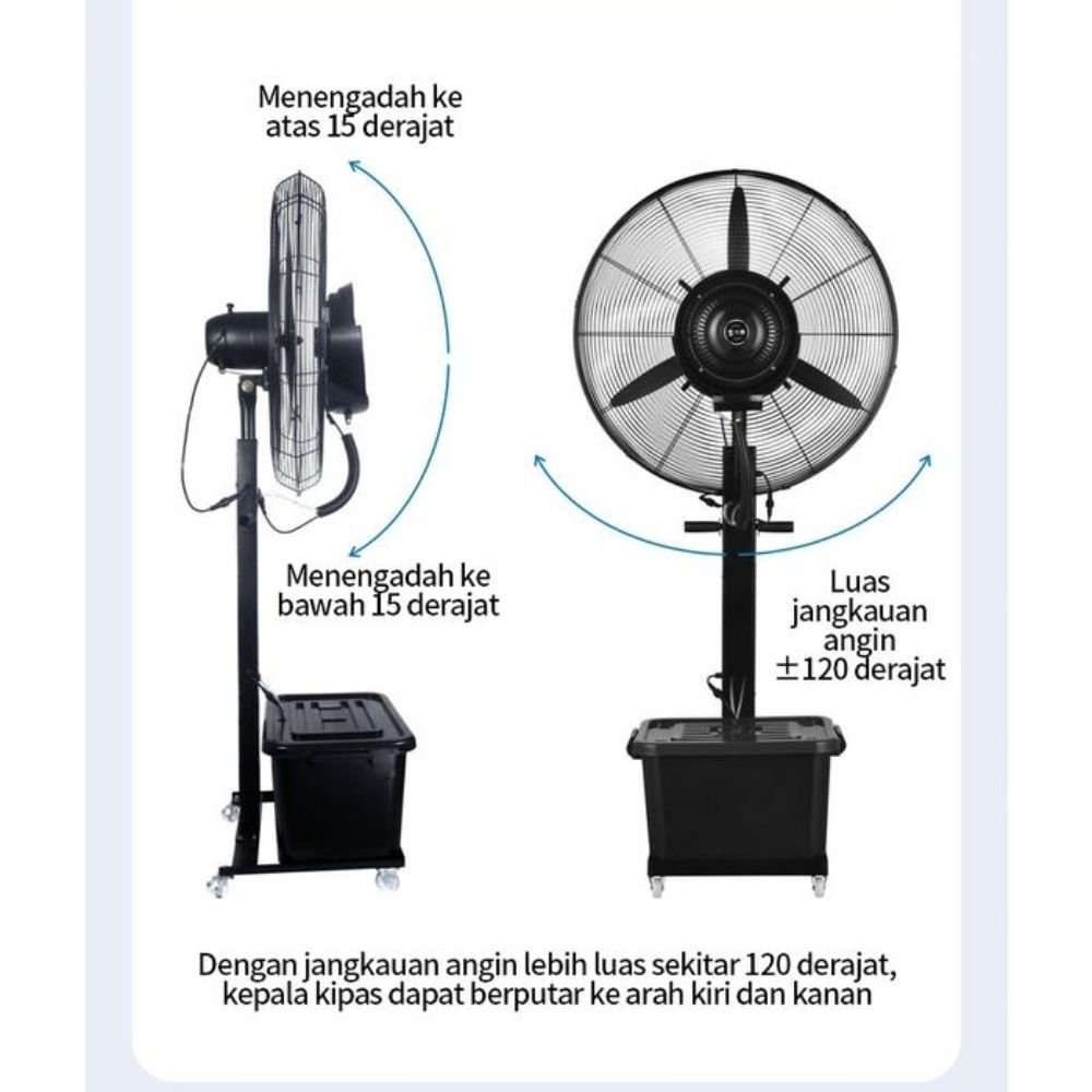 LENODI Mist Fans 23/26/30 Inch