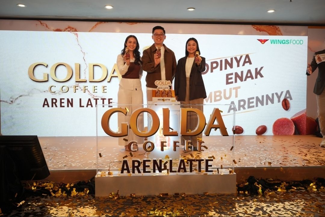 Peluncuran GOLDA Coffee Aren Latte. (Dok. Ist)
