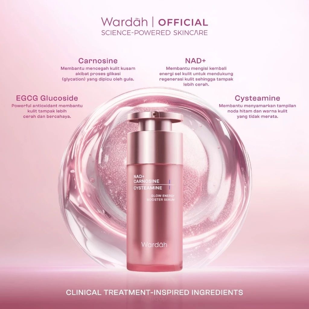 Wardah NAD+ Longevity Serum.