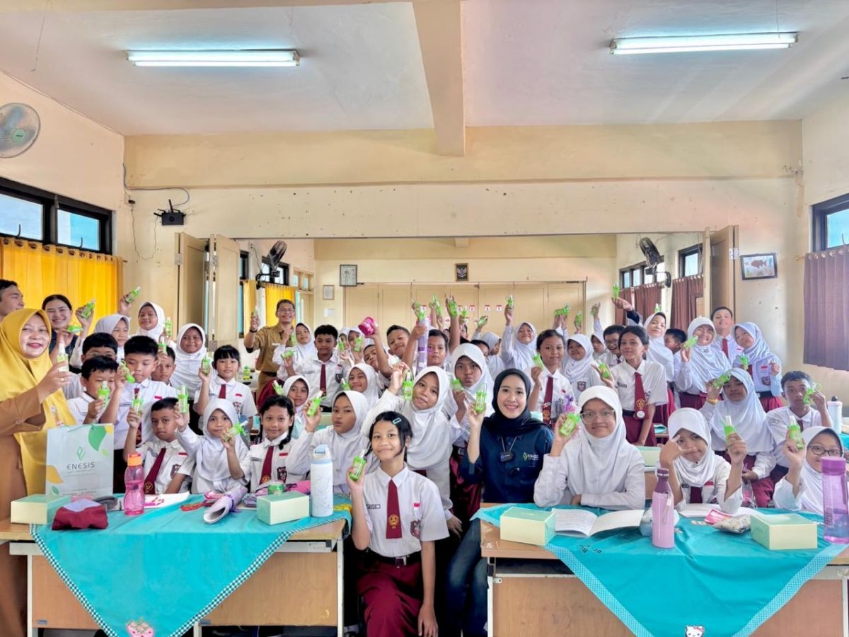 Program Gerakan Tangan Bersih di Sekolah. (Dok. Ist)
