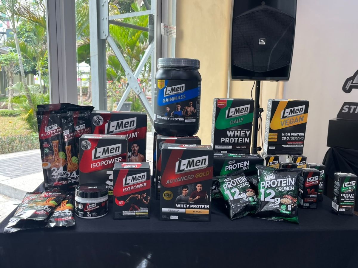 Produk L-Men. (Suara.com/Tantri Amela Iskandar)