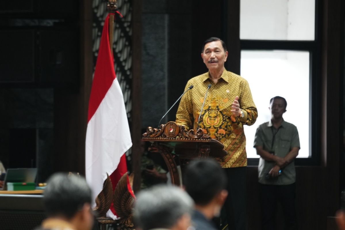 Dalam sesi lainnya, Jenderal TNI (Purn.) Luhut Binsar Panjaitan. [Ist]