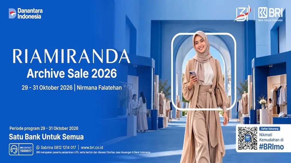 Flayer RiaMiranda Archive Sale 2026. (Dok: BRI)