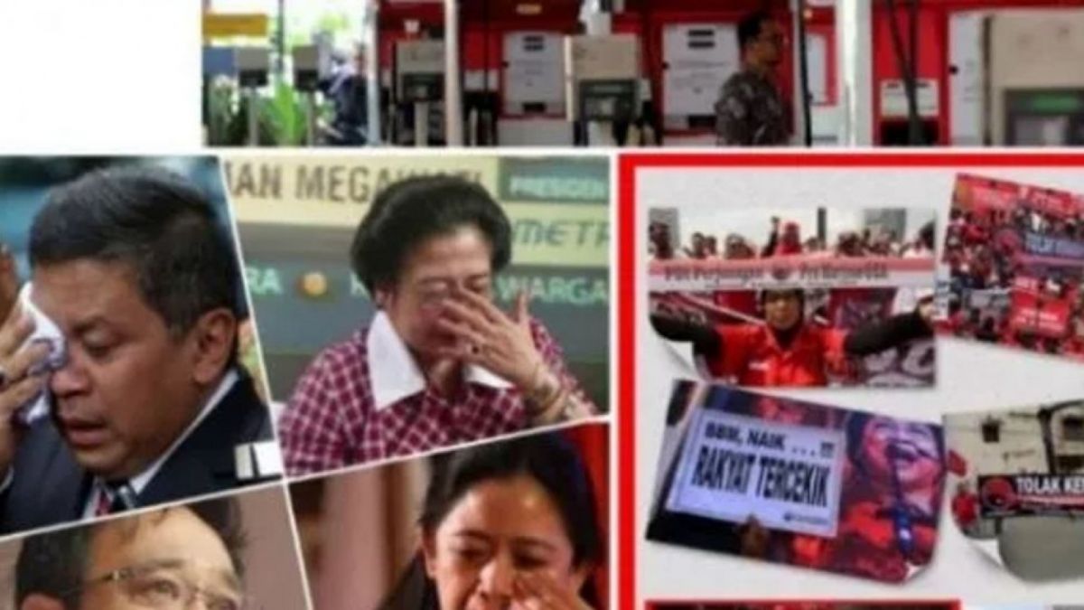 Megawati dan Puan nangis [witter/@ekowboy2]