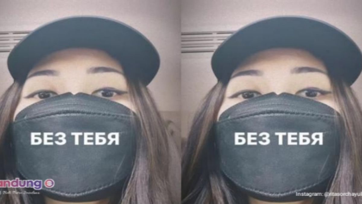 AKP Rita selfie dengan topi dan masker, tapi masih terlihat cantiknya. [baliputra sundana]
