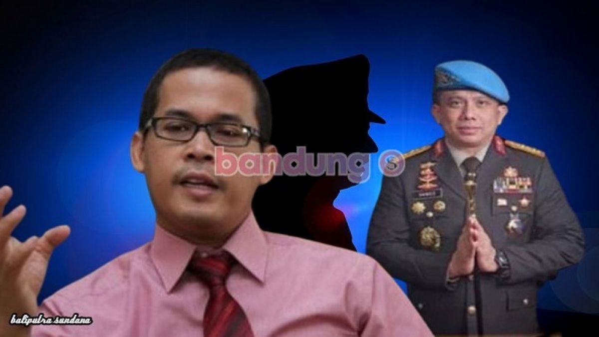 Kolase foto Prof. Muradi dan Ferdy Sambo, serta ilustrasi sosok kakak asuh. [suara.com/dok polri]