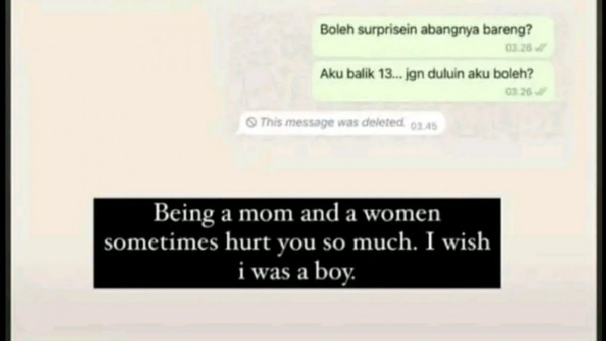 Foto Istimewa (Tangkapan Layar Obrolan Rachel Vennya dengan Niko Al Hakim) [Instagram/@rachelvennya]