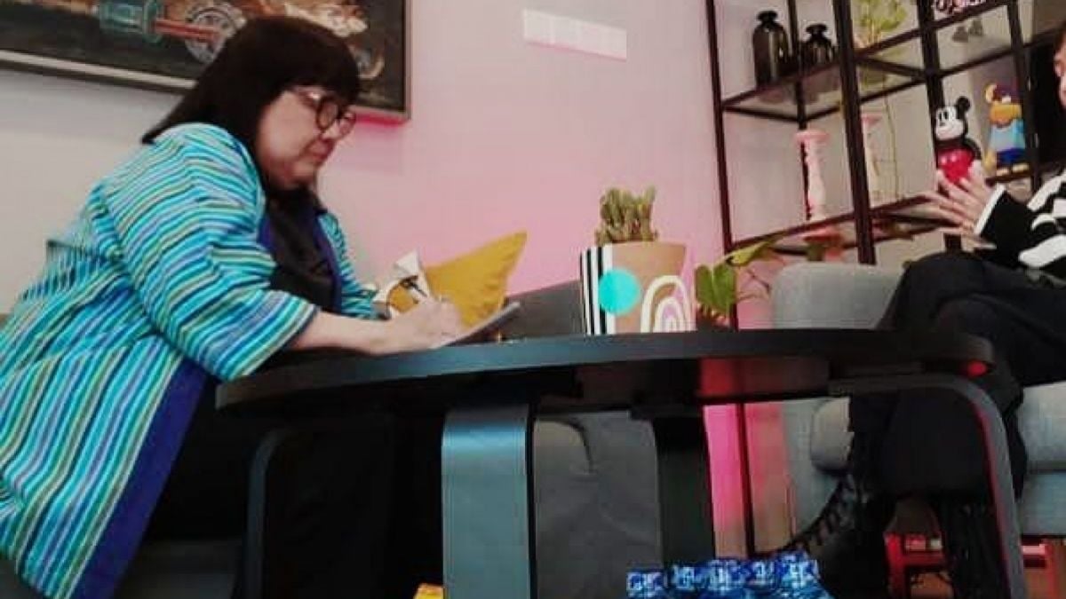 Leila S. Chudori membicarakan Film Sri Asih [Instagram/@leilachudori]