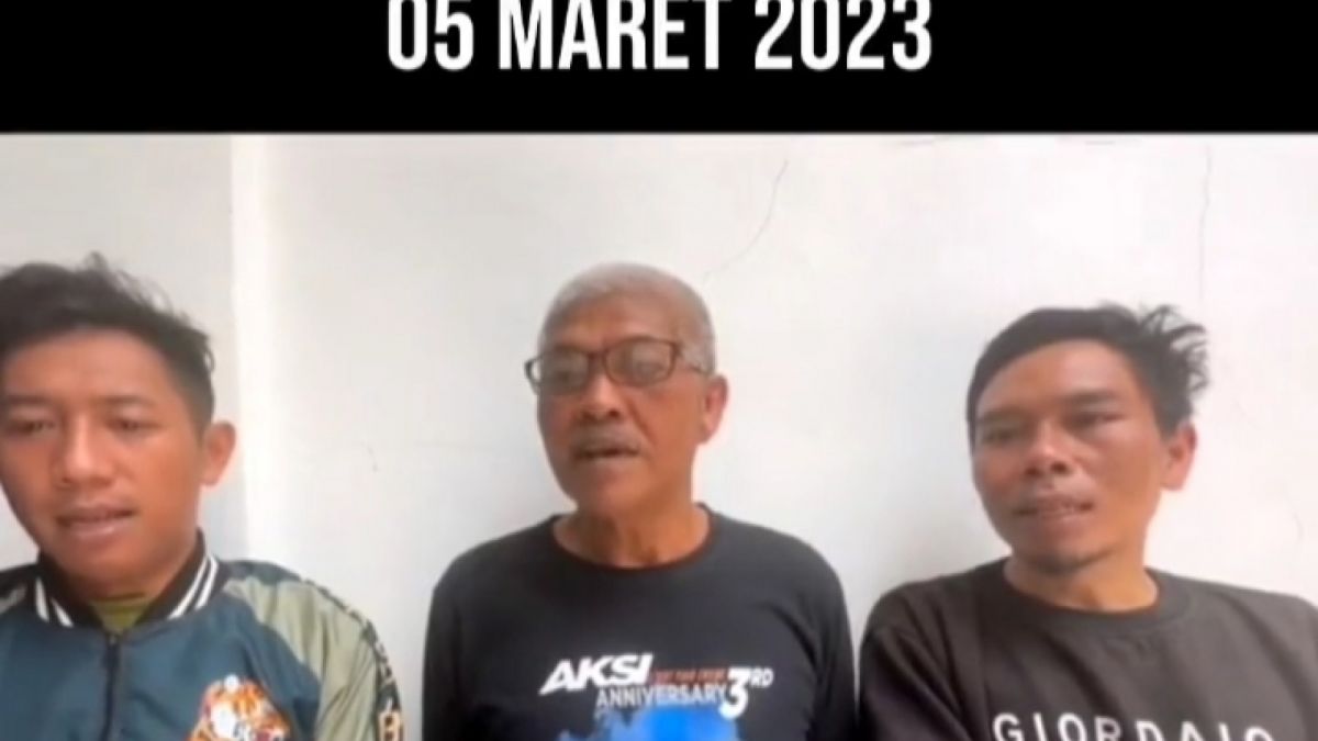 Tangkapan layar - Panitia penyelenggara event motor trail minta maaf [Tiktok/@firman89official]