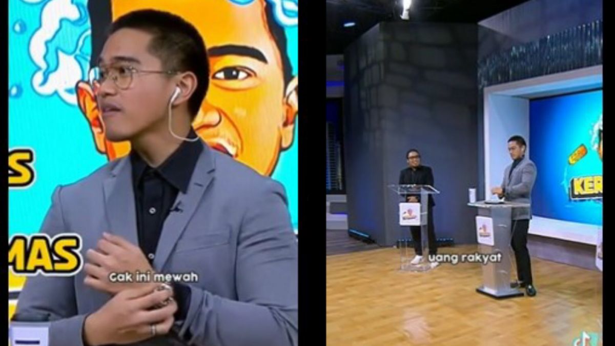 Kaesang Pangarep mengakui bahwa jam tangan milikinya mewah. [Twitter @03__nakula]