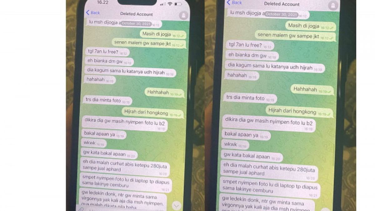 Bukti dugaan Virgoun memesan seorang PSK dan hijrahnya sandiwara, diungkapkan oleh sang istri. [Instagram/@mommy_starla]