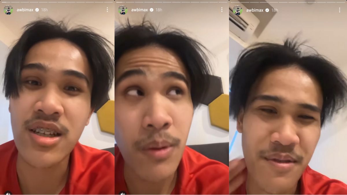 Bima Yudho saat curhat di Instastory. [Instagram @awbimax]