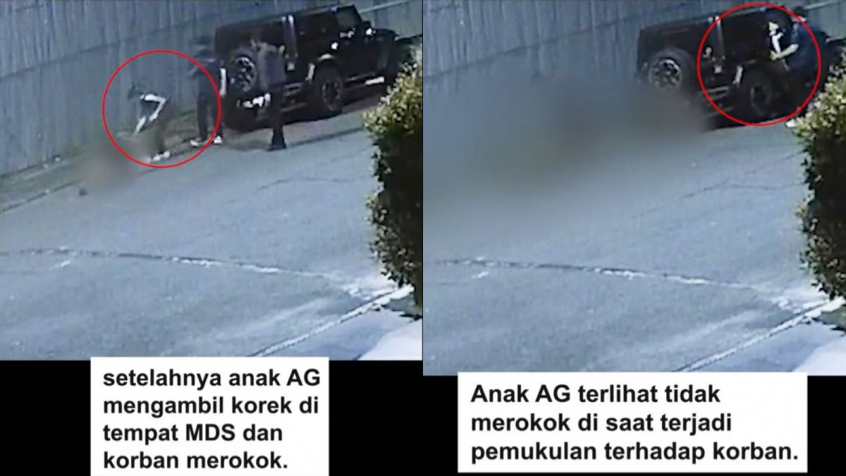 Kuasa Hukum Agnes Gracia tepis rekonstruksi adegan dan pemberitaan tentang kliennya merokok saat Mario Dandy menganiaya David Ozora. [Twitter @mangatta_]