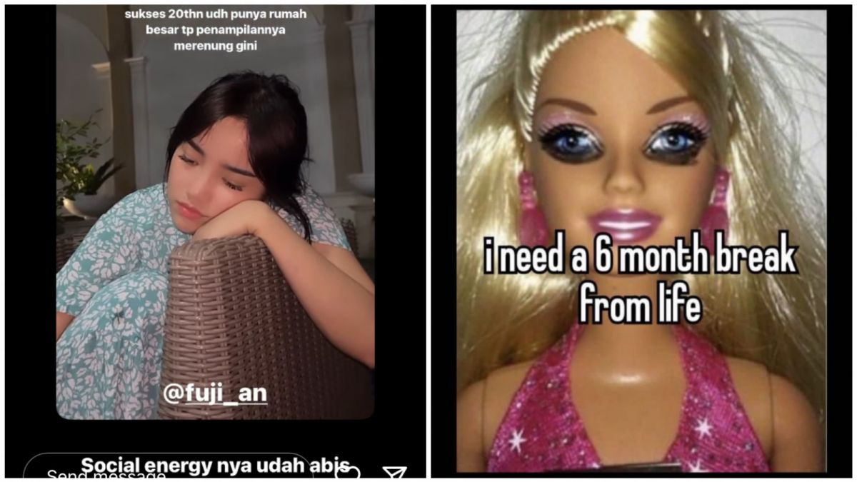 Unggahan InstaStory Fuji. [Instagram @fuji_an]