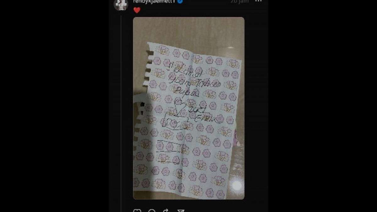 Unggahan Rendy Kjaernett di Threads. [Threads/@rendykjaernett11]