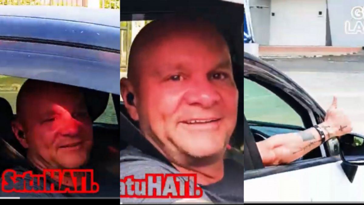 Begini suasana saat para tim Persib Bandung akan latihan jelang laga kontra Borneo FC, Coach Luizinho Passos terlihat sumringah. [Tangkapan layar YouTube Giga Lauda]