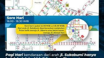 Dimulai Hari Ini! Berikut Pola Rekayasa Lalu Lintas di Kawasan Jalan Jakarta dan Jalan Sukabumi Kota Bandung