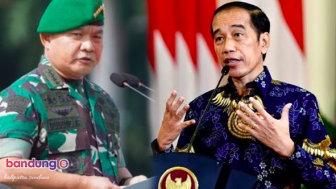 Jenderal Dudung Berpotensi Gantikan Andika Perkasa Jadi Panglima TNI, Reaksi Presiden Mengangguk-angguk