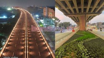 Cek Masih Macet gak? Hari Ini Uji Coba Lalu Lintas Flyover Kopo di Kota Bandung