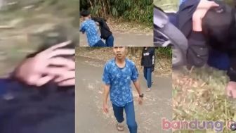 Viral Siswa SMP Dikeroyok hingga Kepala Dilindas Motor RX King, TKP Diduga di Sumedang: Jor Rek Bebeja ka Bapa Sia, Modar Siah