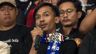 Bareng Mahfud MD, Aremania Yohanes Prasetyo Hadir di Mata Najwa, Tahan Nangis Ceritakan Kisah Pilu Tragedi Kanjuruhan