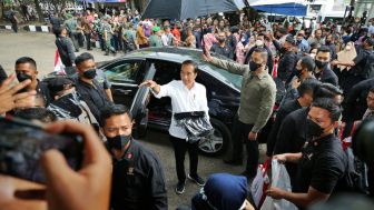 Presiden Jokowi Sambangi Kota Bandung, Para Pedagang Curhat Terkait Melonjaknya Harga Kebutuhan Pokok