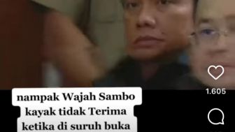 Disuruh Ayah Brigadir J Buka Masker, Wajah Ferdy Sambo Jadi Sorotan Warganet