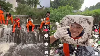 Sekelompok Remaja Viral di TikTok Berkat Konten Membersihkan Sungai, Tembus 1,6 Juta Followers dan Banjir Pujian