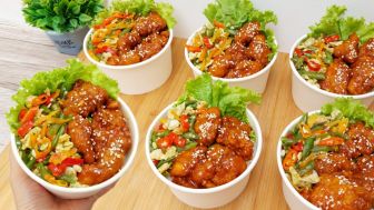 Resep Rice Bowl Ayam Goreng Madu, Modal Minim, Untung Bisa Ratusan Ribu Per Hari!