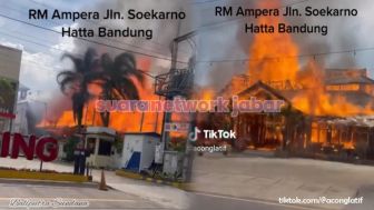 Penjelasan RM Ampera Soekaro Hatta Bandung Cepat Terbakar Habis hingga Ludes tak Tersisa