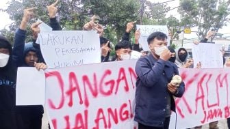 Gedung Pengadilan Bale Bandung Digeruduk Massa, Soroti Keterbukaan Kasus Mantan Ketua DPRD Jawa Barat