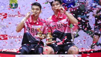 Leo/Daniel Sapa Pacar Setelah Menjadi Juara Indonesia Masters 2023