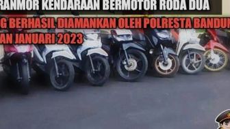 14 Tersangka Diamankan, Bukti Bandung Sedang Darurat Curanmor