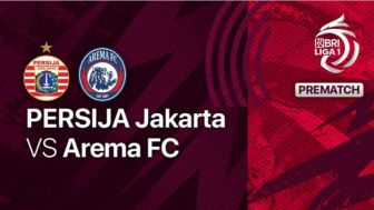 Duel Panas Persija vs Arema Sore Ini, Intip Line Up dan Berikut Link Live Streamingnya